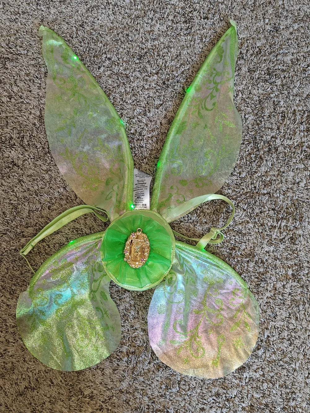 Disney Store Tinker Bell Light-up Fairy Wings One Size Kids - Picture 6 of 8